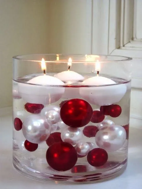 MuyAmeno.com: Centros de Mesa Navideños con Esferas, parte 2 MuyAmeno.com: Centros de Mesa Navideños con Esferas, parte 2