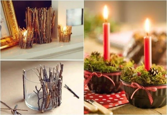 MuyAmeno.com: Centros de Mesa Navideños Rusticos, parte 1