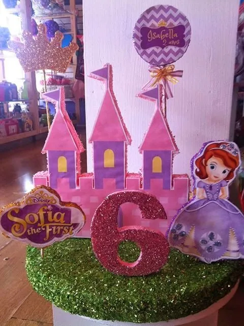 MuyAmeno.com: Centros de Mesa Princesa Sofia, parte 2 MuyAmeno.com: Centros de Mesa Princesa Sofia, parte 2