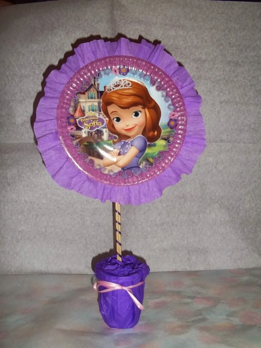 MuyAmeno.com: Centros de Mesa Princesa Sofia, parte 1