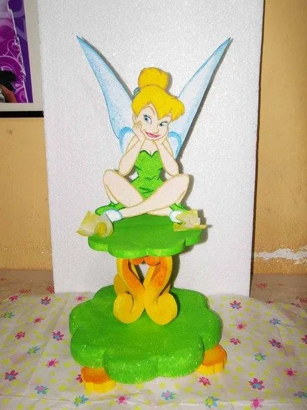 MuyAmeno.com: Centros de Mesa Tinkerbell, parte 2 MuyAmeno.com: Centros de Mesa Tinkerbell, parte 2