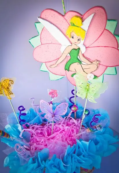 MuyAmeno.com: Centros de Mesa Tinkerbell, parte 3 MuyAmeno.com: Centros de Mesa Tinkerbell, parte 3