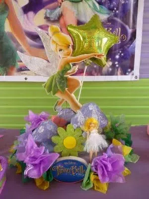 MuyAmeno.com: Centros de Mesa Tinkerbell, parte 1