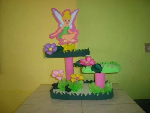 MuyAmeno.com: Centros de Mesa Tinkerbell, parte 2 MuyAmeno.com: Centros de Mesa Tinkerbell, parte 2