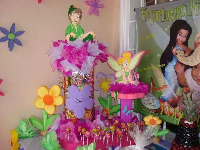 MuyAmeno.com: Centros de Mesa Tinkerbell, parte 3 MuyAmeno.com: Centros de Mesa Tinkerbell, parte 3