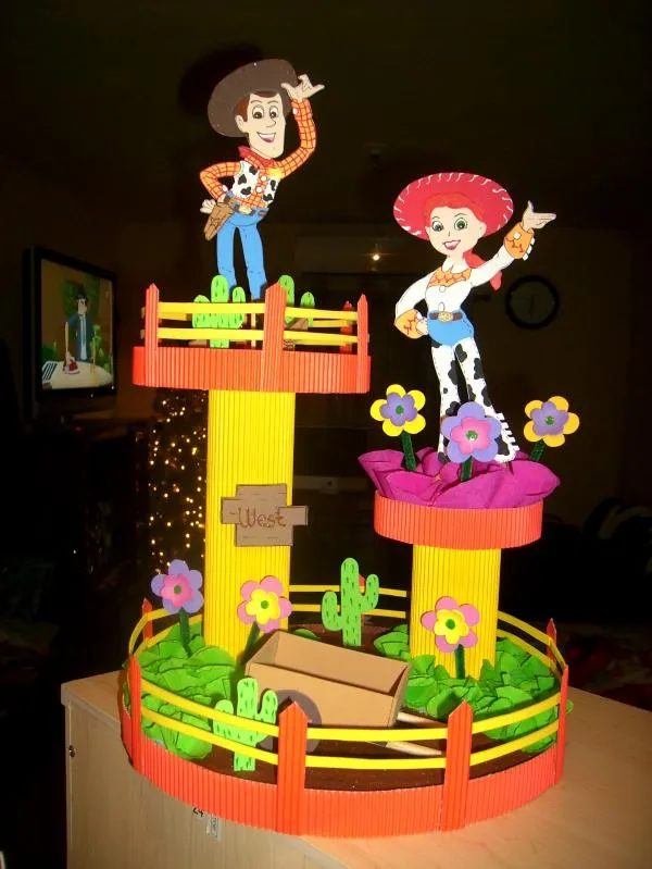 MuyAmeno.com: Centros de Mesa Toy Story, parte 2 MuyAmeno.com: Centros de Mesa Toy Story, parte 2
