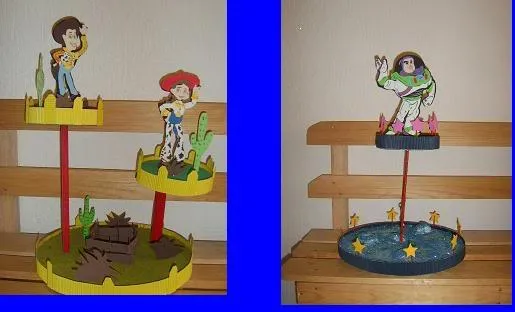 MuyAmeno.com: Centros de Mesa Toy Story, parte 2 MuyAmeno.com: Centros de Mesa Toy Story, parte 2