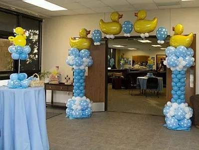 MuyAmeno.com: Decoración de Baby Shower con Globos