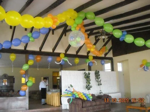 MuyAmeno.com: Decoracion de Techos para Fiestas Infantiles, parte 2 MuyAmeno.com: Decoracion de Techos para Fiestas Infantiles, parte 2