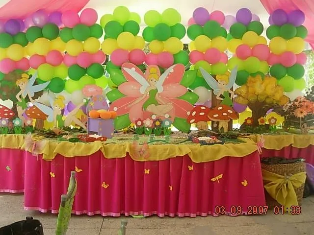 MuyAmeno.com: Decoracion Tinkerbell para Fiestas Infantiles, parte 3