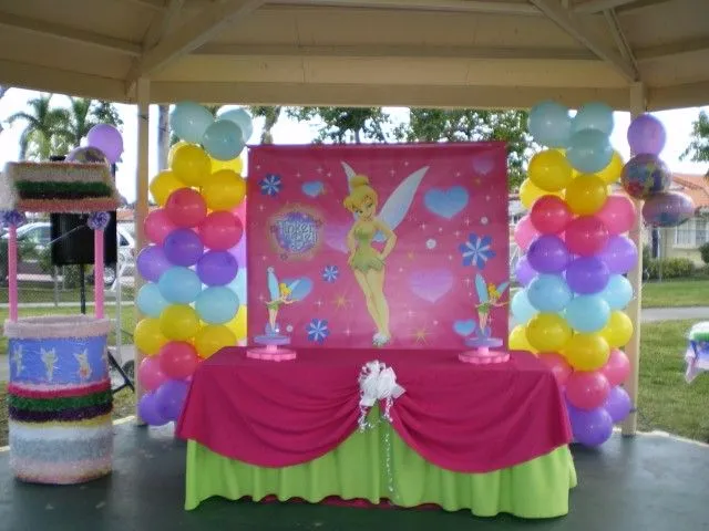 MuyAmeno.com: Decoracion Tinkerbell para Fiestas Infantiles, parte 1