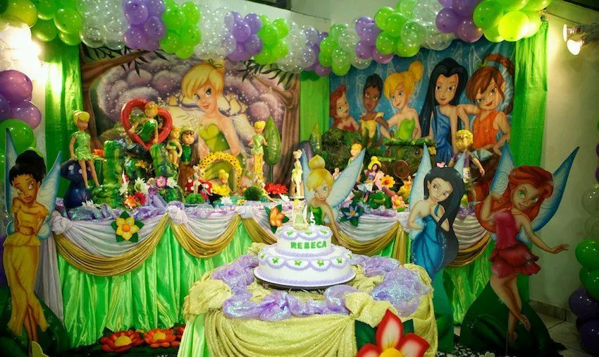 MuyAmeno.com: Decoracion Tinkerbell para Fiestas Infantiles, parte 1