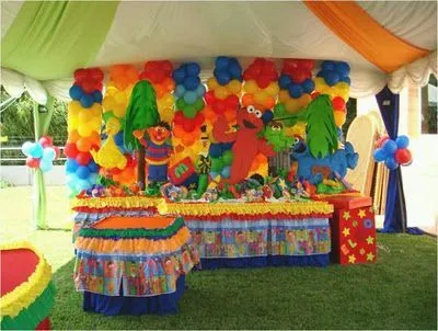 MuyAmeno.com: Fiestas Infantiles, Decoración Elmo MuyAmeno.com: Fiestas Infantiles, Decoración Elmo