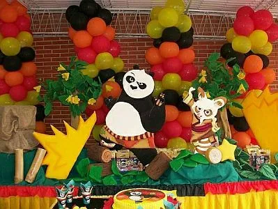 MuyAmeno.com: Fiestas Infantiles, Decoración Kung Fu Panda