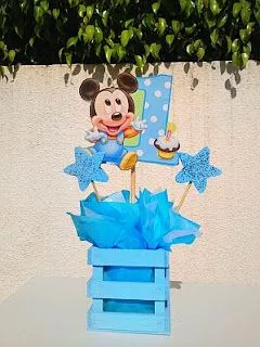 MuyAmeno.com: Fiestas Infantiles, Decoración Mickey Mouse Bebé ... MuyAmeno.com: Fiestas Infantiles, Decoración Mickey Mouse Bebé ...