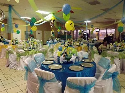 MuyAmeno.com: Fiestas Infantiles, Decoración Mickey Mouse Bebé