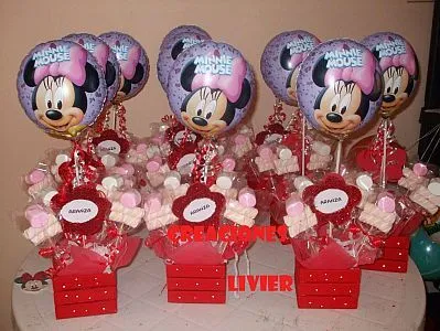 MuyAmeno.com: Fiestas Infantiles, Decoración Minnie Mouse, Centros ... MuyAmeno.com: Fiestas Infantiles, Decoración Minnie Mouse, Centros ...