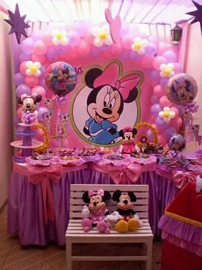 MuyAmeno.com: Fiestas Infantiles, Decoración Minnie Mouse