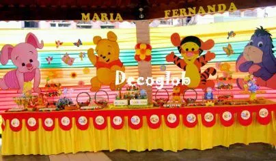 MuyAmeno.com: Fiestas Infantiles, Decoración Oso Pooh MuyAmeno.com: Fiestas Infantiles, Decoración Oso Pooh