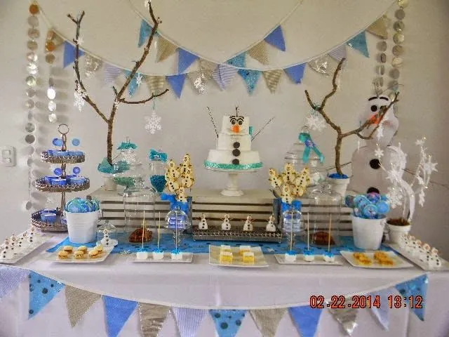 MuyAmeno.com: Fiestas Infantiles Decoradas con Frozen, parte 1 MuyAmeno.com: Fiestas Infantiles Decoradas con Frozen, parte 1