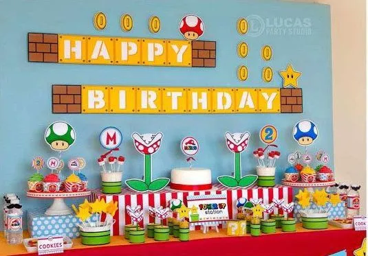 MuyAmeno.com: Fiestas Infantiles Decoradas con Mario Bros, parte 3 MuyAmeno.com: Fiestas Infantiles Decoradas con Mario Bros, parte 3