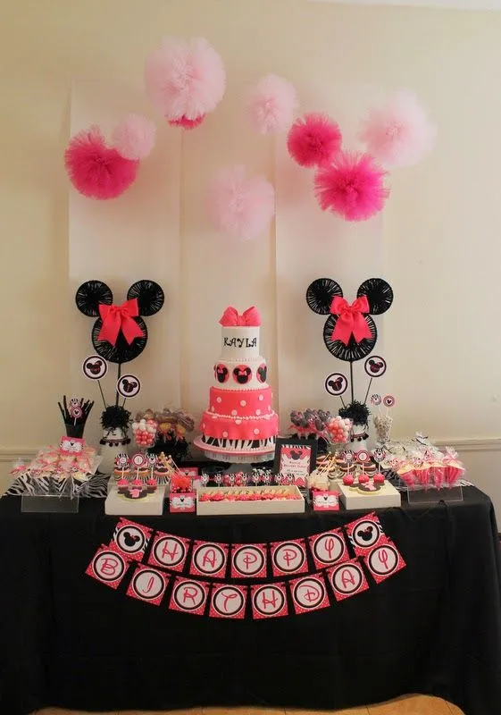 MuyAmeno.com: Fiestas Infantiles Decoradas con Minnie Mouse, parte 2