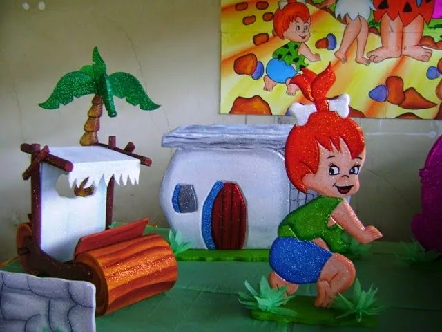 MuyAmeno.com: Fiestas Infantiles Decoradas con los Picapiedras ...