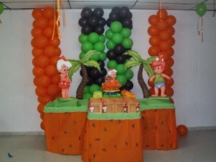 MuyAmeno.com: Fiestas Infantiles Decoradas con los Picapiedras ... MuyAmeno.com: Fiestas Infantiles Decoradas con los Picapiedras ...