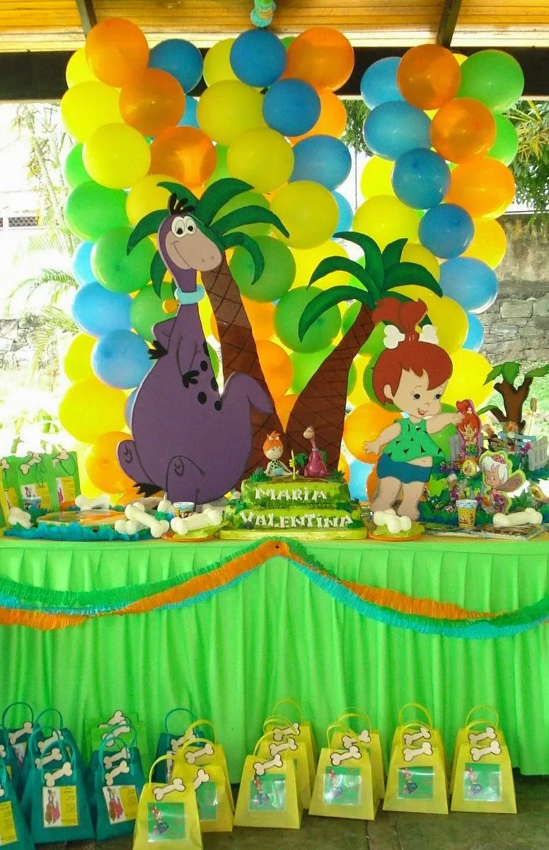MuyAmeno.com: Fiestas Infantiles Decoradas con los Picapiedras ... MuyAmeno.com: Fiestas Infantiles Decoradas con los Picapiedras ...