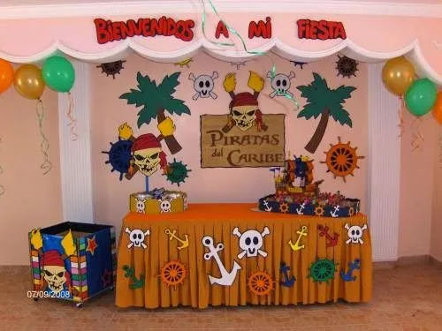 MuyAmeno.com: Fiestas Infantiles Decoradas con Piratas del Caribe ... MuyAmeno.com: Fiestas Infantiles Decoradas con Piratas del Caribe ...