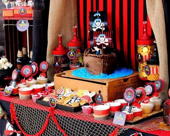 MuyAmeno.com: Fiestas Infantiles Decoradas con Piratas del Caribe ... MuyAmeno.com: Fiestas Infantiles Decoradas con Piratas del Caribe ...