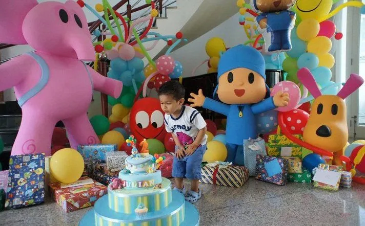 MuyAmeno.com: Fiestas Infantiles Decoradas con Pocoyo, parte 1 MuyAmeno.com: Fiestas Infantiles Decoradas con Pocoyo, parte 1