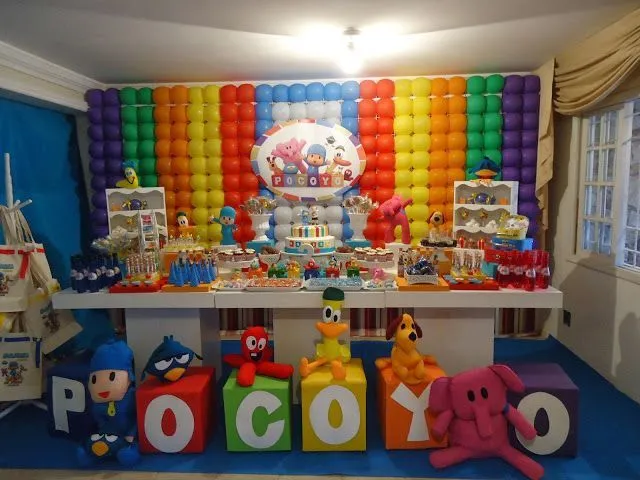 MuyAmeno.com: Fiestas Infantiles Decoradas con Pocoyo, parte 1 MuyAmeno.com: Fiestas Infantiles Decoradas con Pocoyo, parte 1