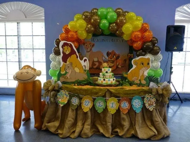 MuyAmeno.com: Fiestas Infantiles Rey Leon, parte 2 MuyAmeno.com: Fiestas Infantiles Rey Leon, parte 2
