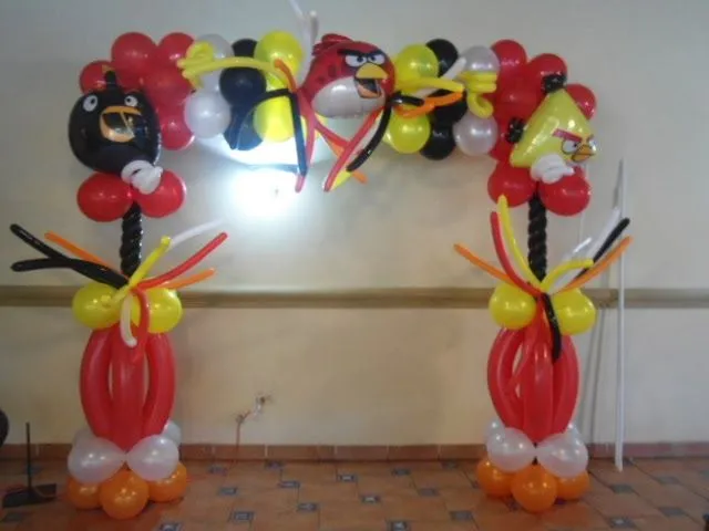 MuyAmeno.com: Globos de Angry Birds para Decoracion de Fiestas ... MuyAmeno.com: Globos de Angry Birds para Decoracion de Fiestas ...