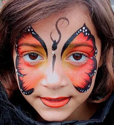 MuyAmeno.com: Maquillaje Infantil y Caritas Pintadas, Mariposas