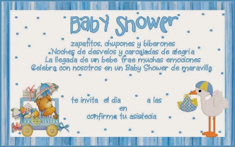 MuyAmeno.com: Tarjetas e Invitaciones de Baby Shower para Niños ... MuyAmeno.com: Tarjetas e Invitaciones de Baby Shower para Niños ...