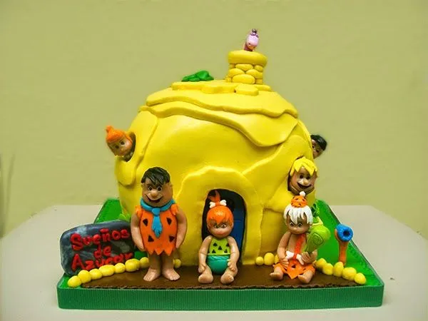 MuyAmeno.com: Tortas de Cumpleaños Decoradas con los Picapiedras ... MuyAmeno.com: Tortas de Cumpleaños Decoradas con los Picapiedras ...