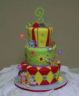 MuyAmeno.com: Tortas de Dora la Exploradora para Fiestas Infantiles MuyAmeno.com: Tortas de Dora la Exploradora para Fiestas Infantiles