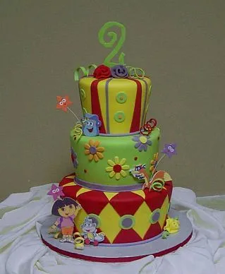 MuyAmeno.com: Tortas de Dora la Exploradora para Fiestas Infantiles MuyAmeno.com: Tortas de Dora la Exploradora para Fiestas Infantiles
