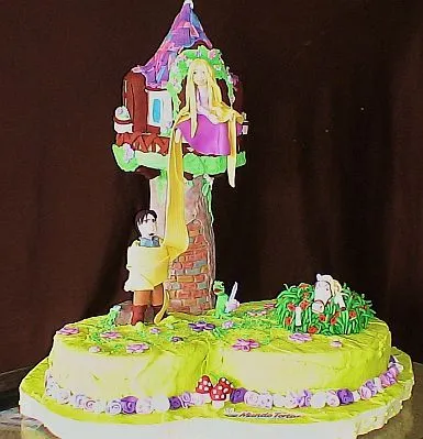 MuyAmeno.com: Tortas de Enredados, Rapunzel, para Fiestas Infantiles MuyAmeno.com: Tortas de Enredados, Rapunzel, para Fiestas Infantiles