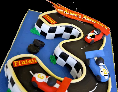 MuyAmeno.com: Tortas Hot Wheels, parte 1