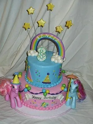 MuyAmeno.com: Tortas de Little Pony para Fiestas Infantiles, Parte 1