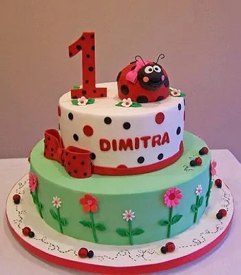 MuyAmeno.com: Tortas de Mariquitas para Fiestas Infantiles MuyAmeno.com: Tortas de Mariquitas para Fiestas Infantiles