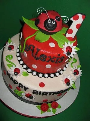 MuyAmeno.com: Tortas de Mariquitas para Fiestas Infantiles MuyAmeno.com: Tortas de Mariquitas para Fiestas Infantiles