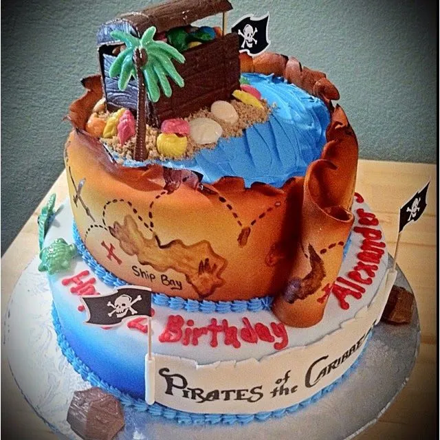 MuyAmeno.com: Tortas Piratas del Caribe, parte 3 MuyAmeno.com: Tortas Piratas del Caribe, parte 3