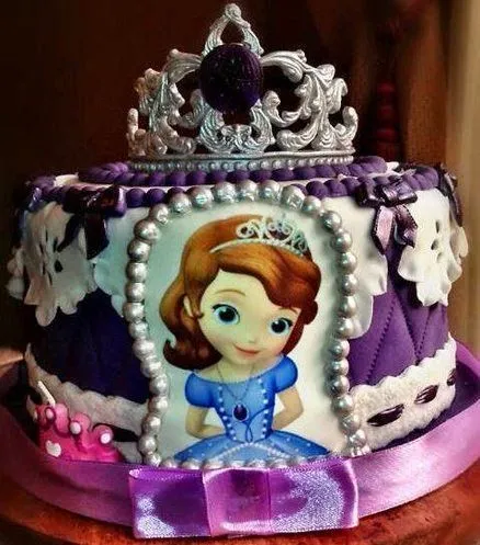 MuyAmeno.com: Tortas Princesa Sofia, parte 1