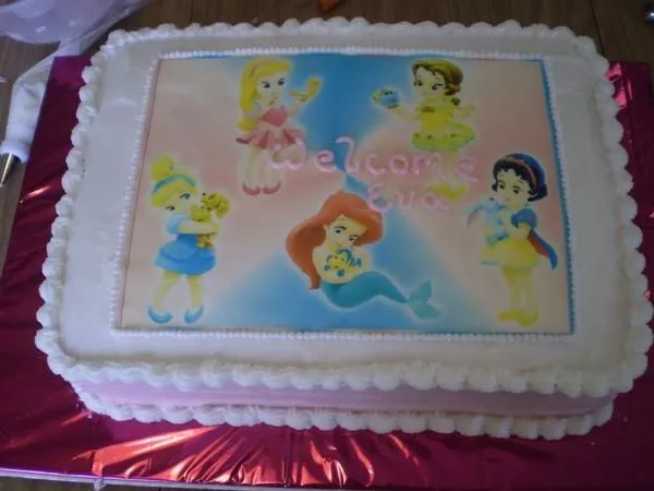 MuyAmeno.com: Tortas de Princesas Bebes