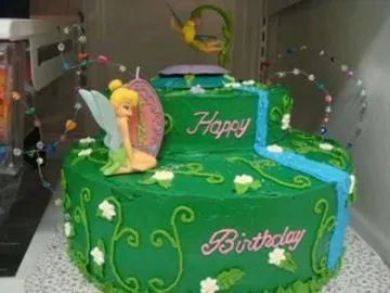 MuyAmeno.com: Tortas de Tinkerbell para Fiestas Infantiles