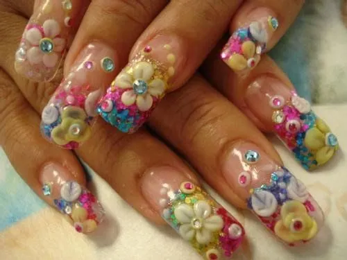 MuyAmeno.com: Uñas Decoradas con Flores, parte 8